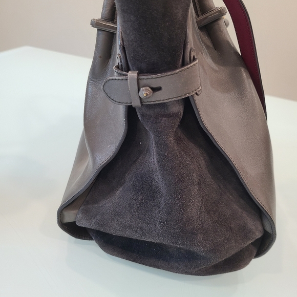 Gorgeous Nina Ricci Gray and Pink Purse - Picture 7 of 14